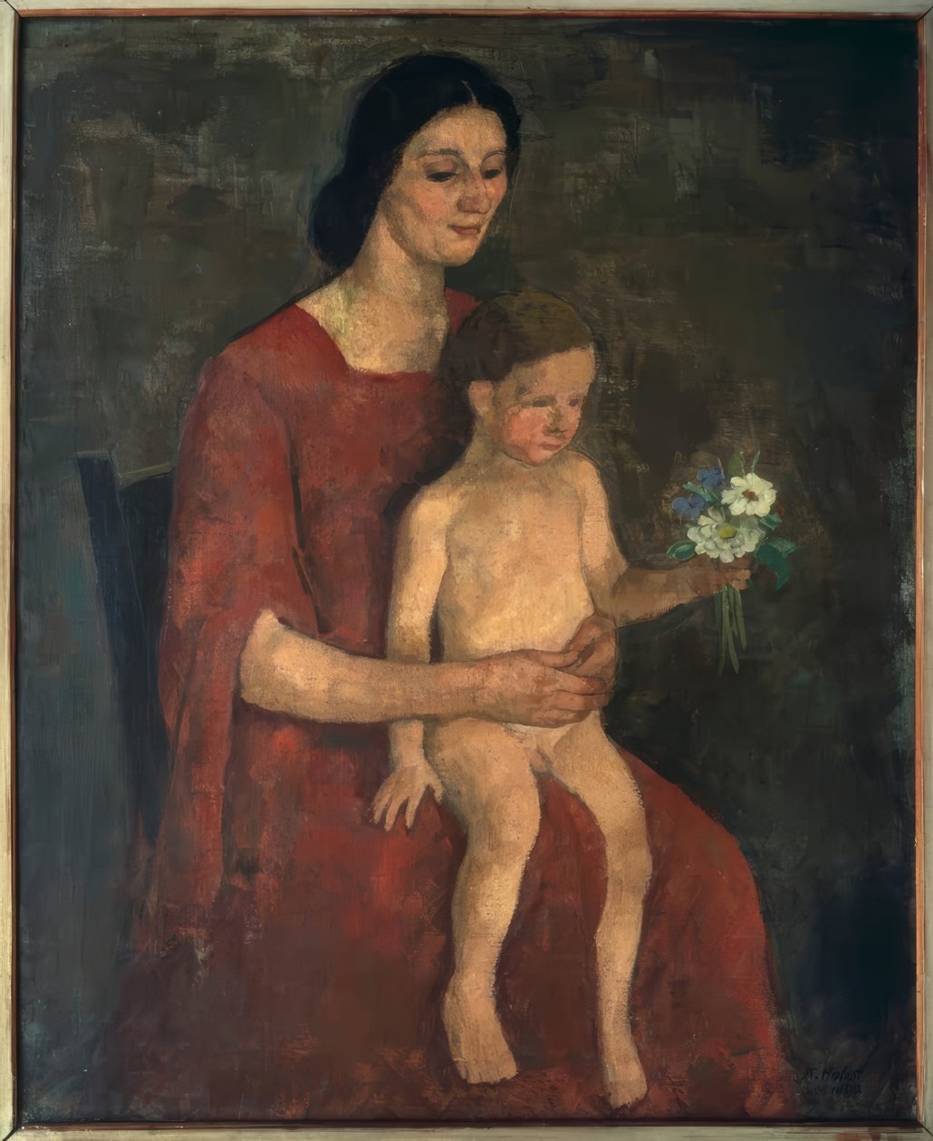 Thilde Hofer ja Carlino tekijältä Karl Hofer