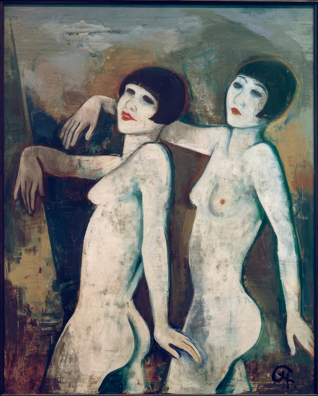 "Tiller-tytöt" tekijältä Karl Hofer