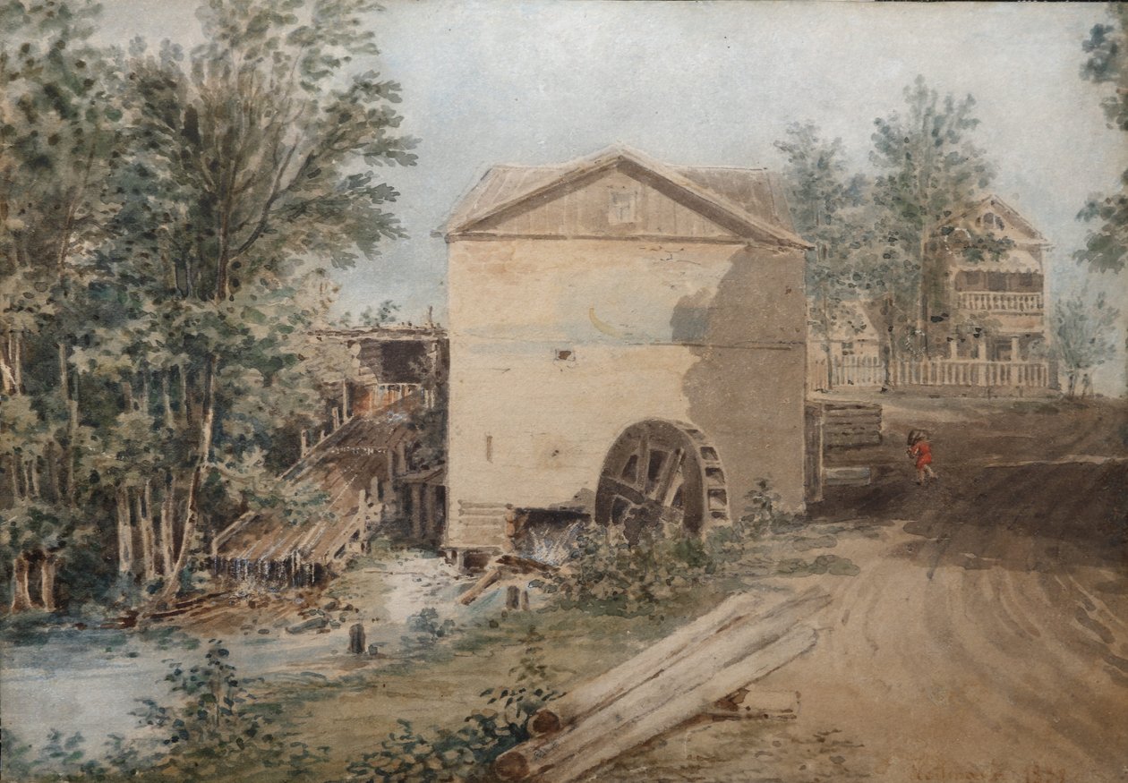 Polotnyany zavod, Goncharovin perheen tila, 1839. tekijältä Karl Ivanovich Kolmann