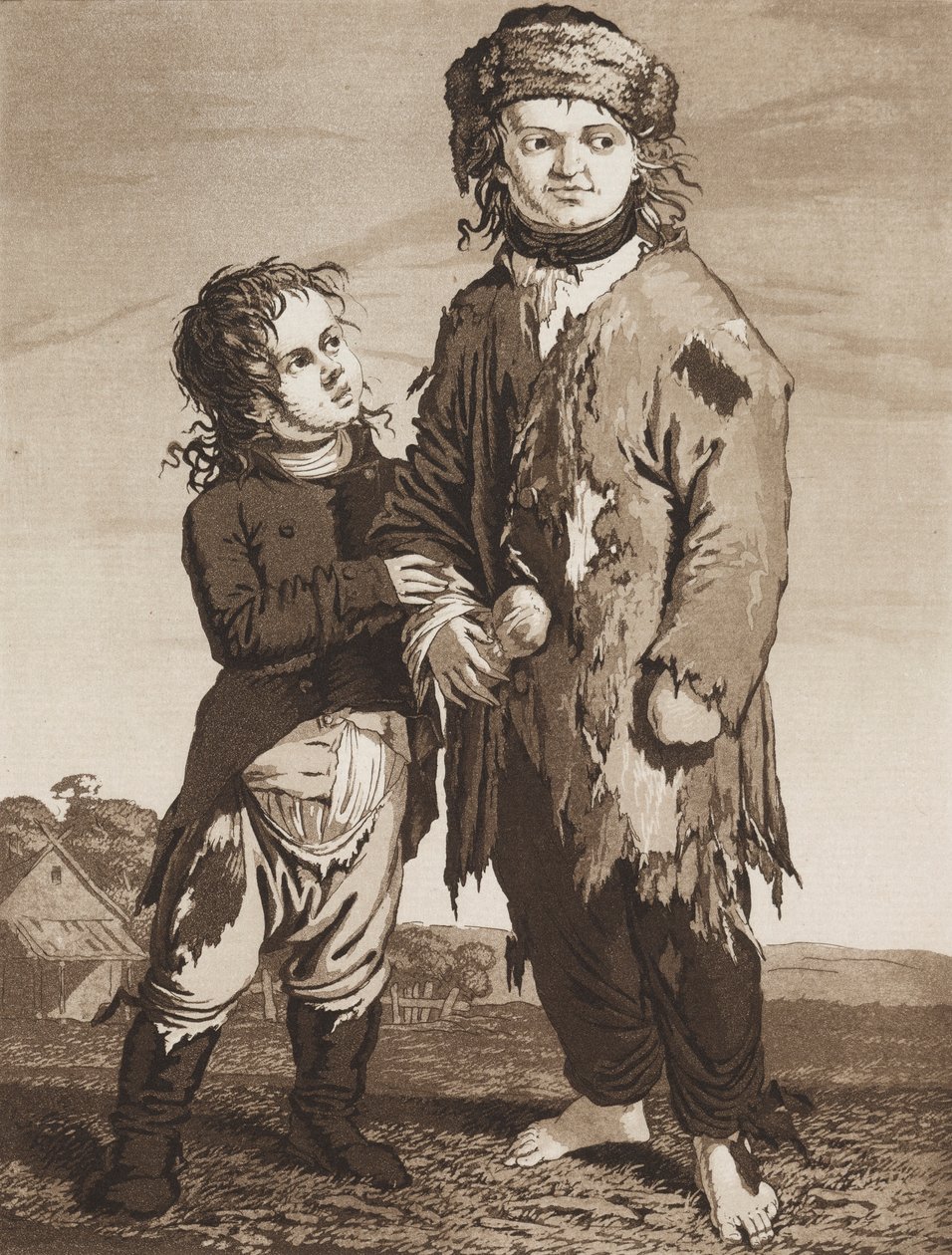 Nuoret kerjäläiset tekijältä Karl Ludwig Bernhard Buchhorn