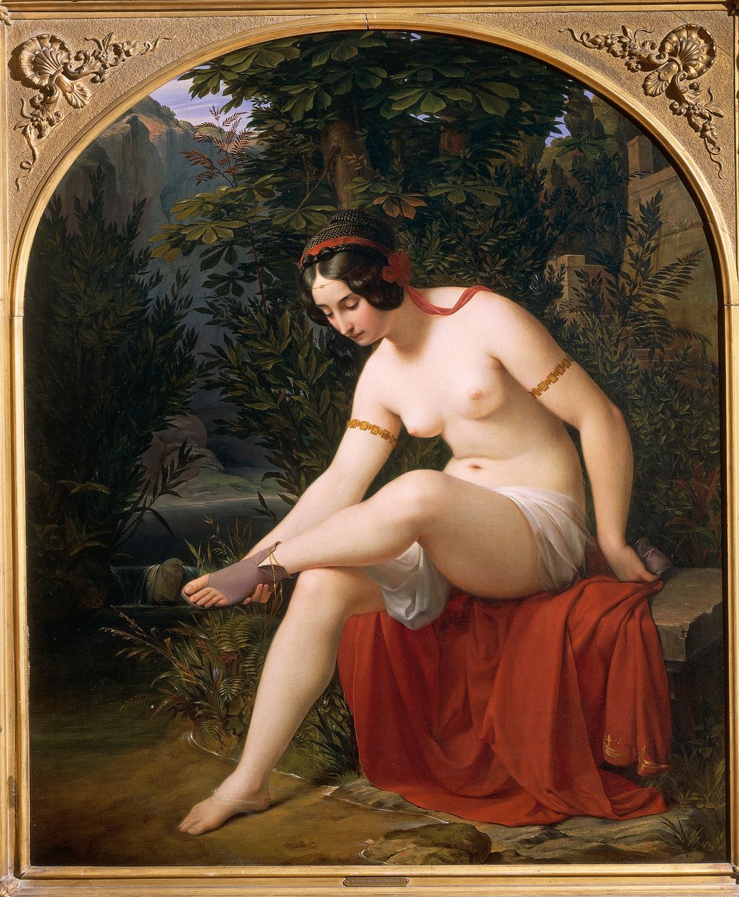 Nymfikylpy, kirjoittanut Heinrich Karl Anton Mucke (1806-1891) tekijältä Karl Mucke
