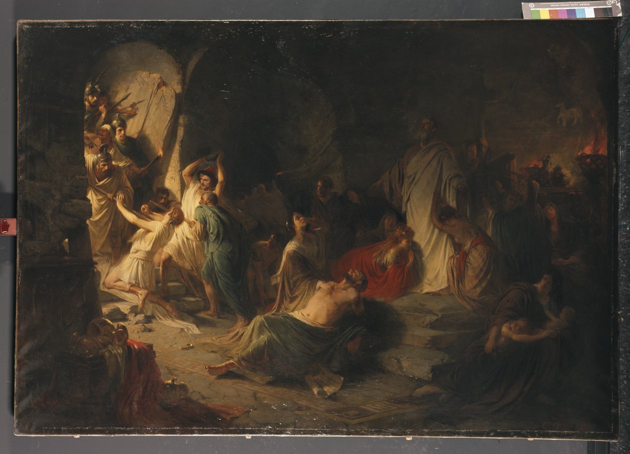 Ensimmäiset kristityt Roomassa, 1869 tekijältä Karl Otto
