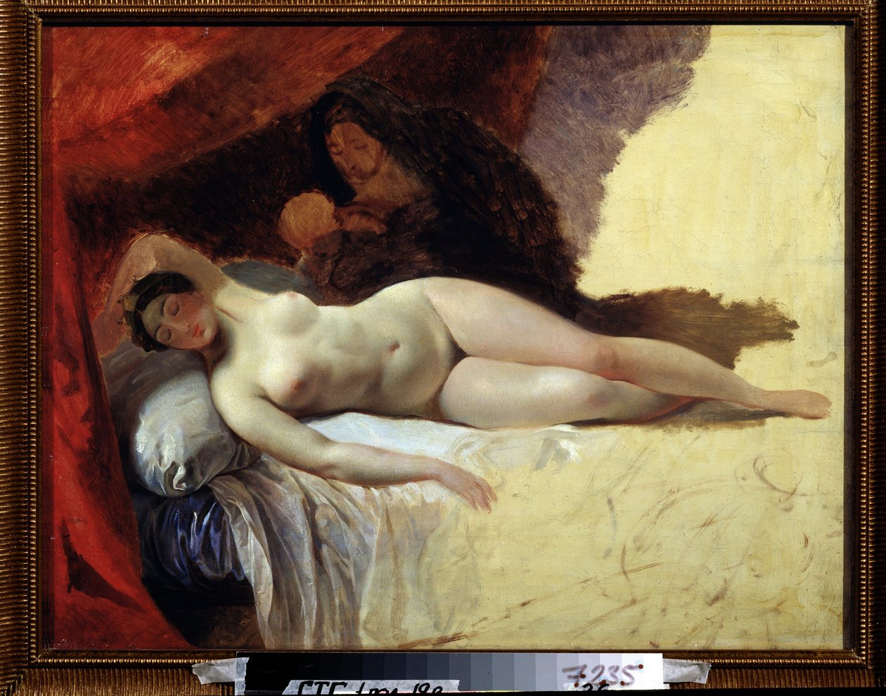 Karl Briullov (Bryullov) (1799-1852) maalaus 1839-1845 Valtion Tretjakov-galleria, Moskova tekijältä Karl Pavlovich Bryullov