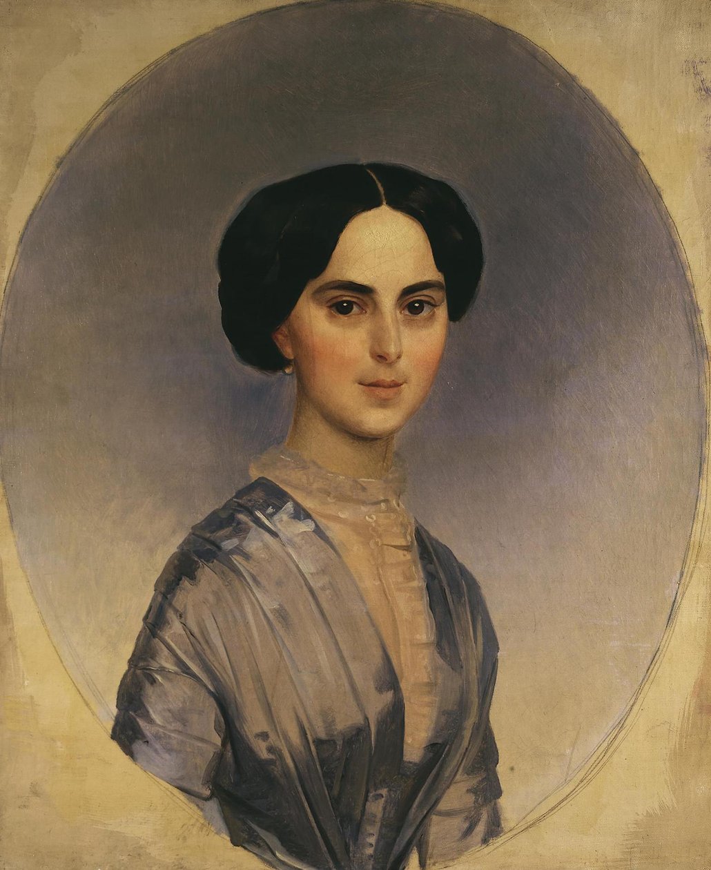 Muotokuva Sofia Andrejevna Bobrinskajasta, os. Shuvalova, 1846 tekijältä Karl Pavlovich Bryullov