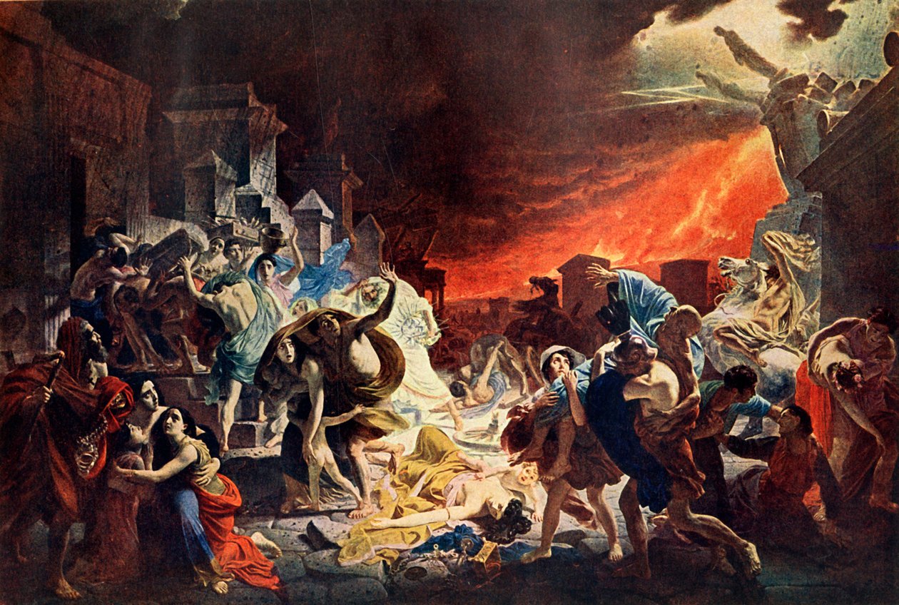 Pompejin tuho, 1833, 1939. tekijältä Karl Pavlovich Bryullov