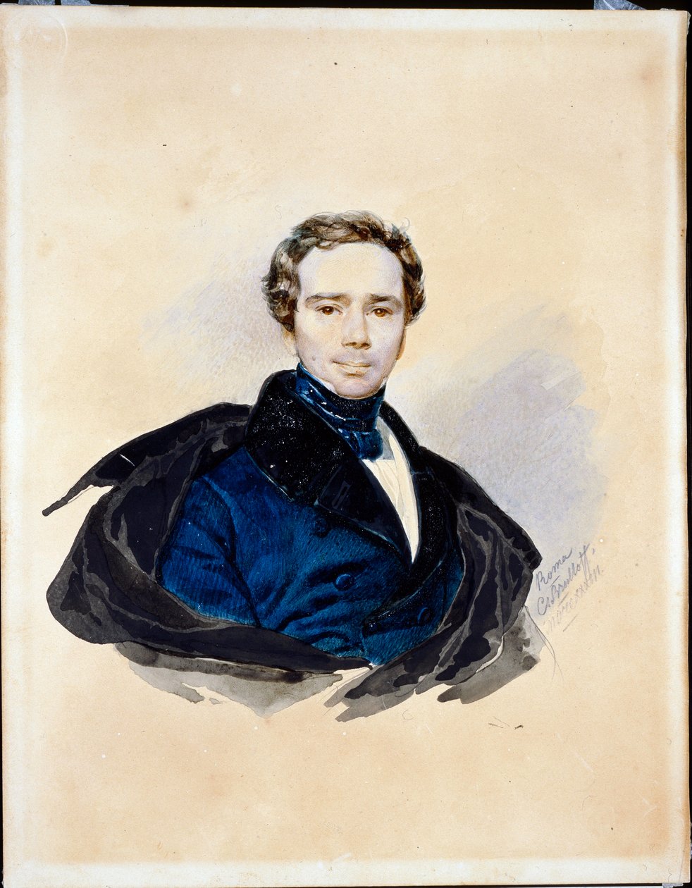Muotokuva Feodorista, prinssi Galitzinesta tekijältä Karl Pavlovich Bryullov