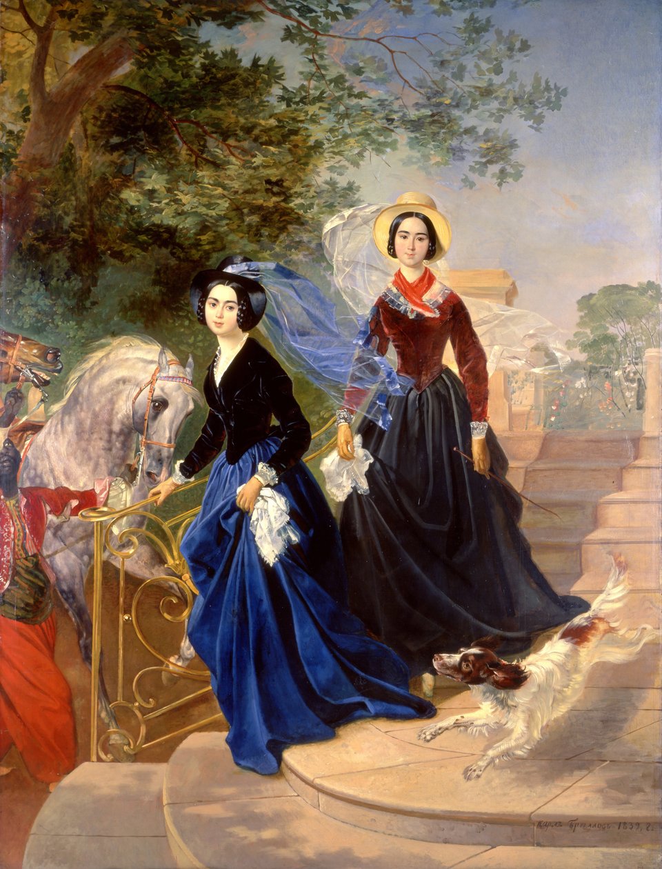 Shishmareva -sisarten muotokuva tekijältä Karl Pavlovich Bryullov
