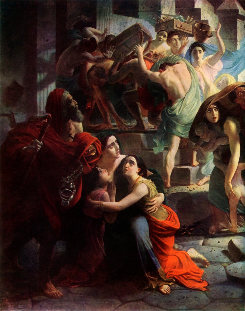 Pompejin viimeinen päivä, 1833, yksityiskohta, 1965. tekijältä Karl Pavlovich Bryullov
