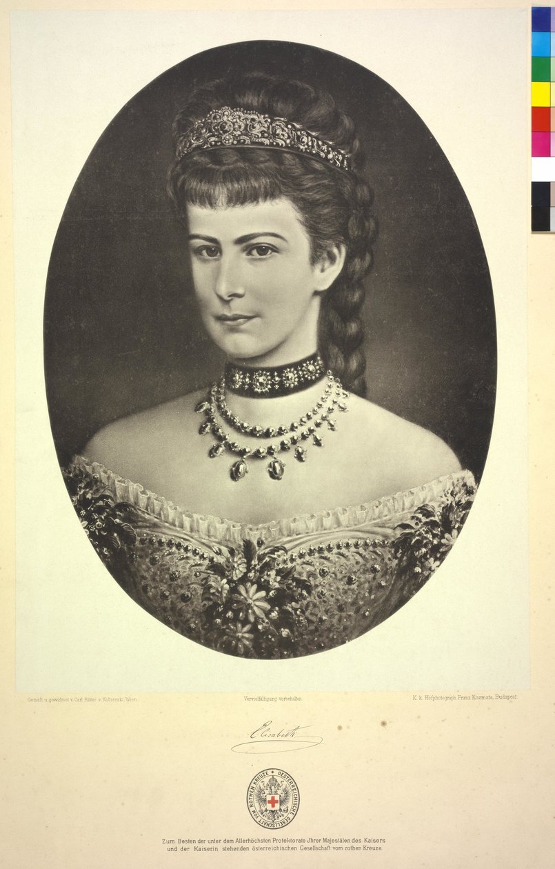 Itävallan keisarinna Elisabeth tekijältä Karl Ritter Von Kobierski