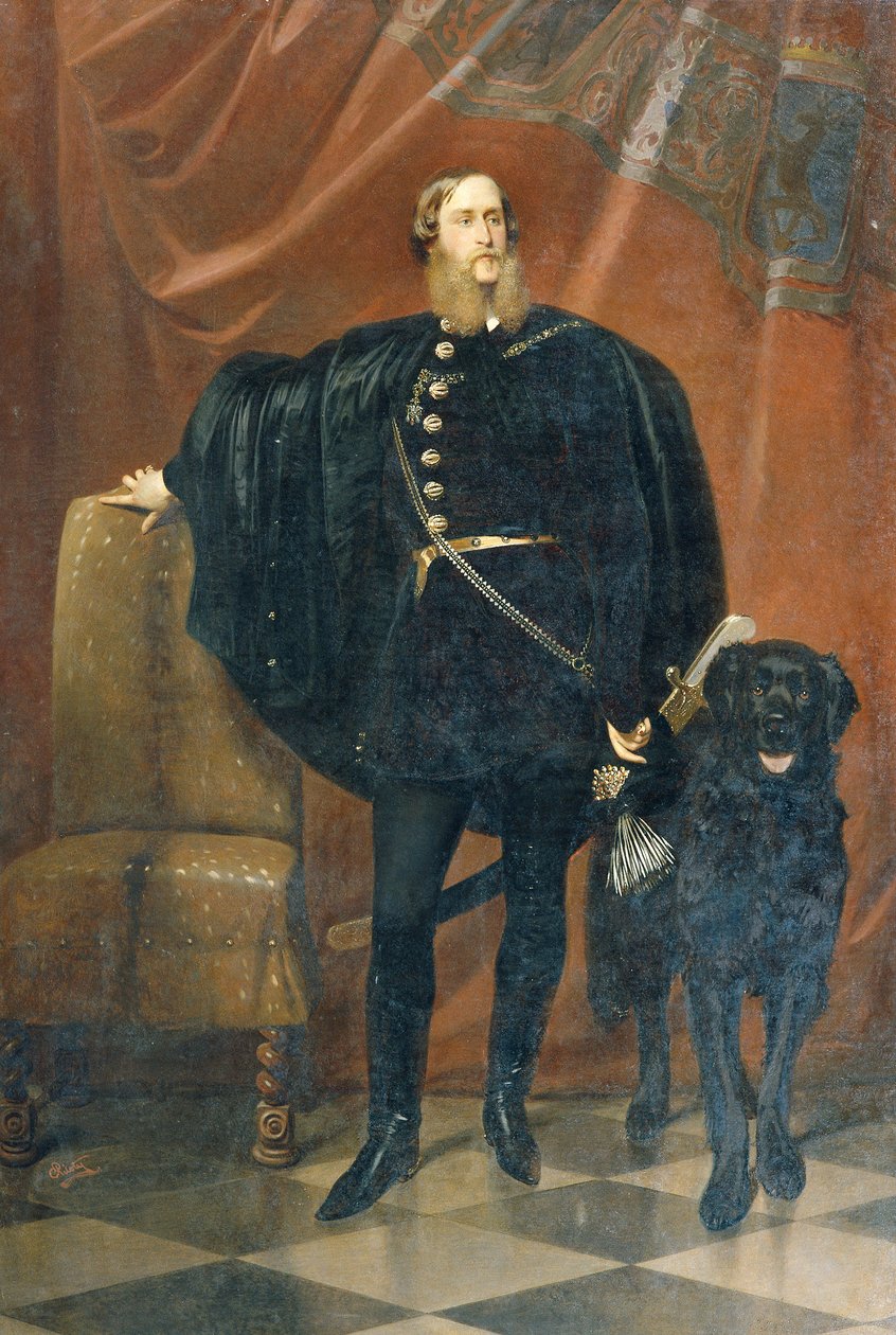 János Graf Pálffy ab Erdöd (1829–1908) tekijältä Karl Theodor von Piloty