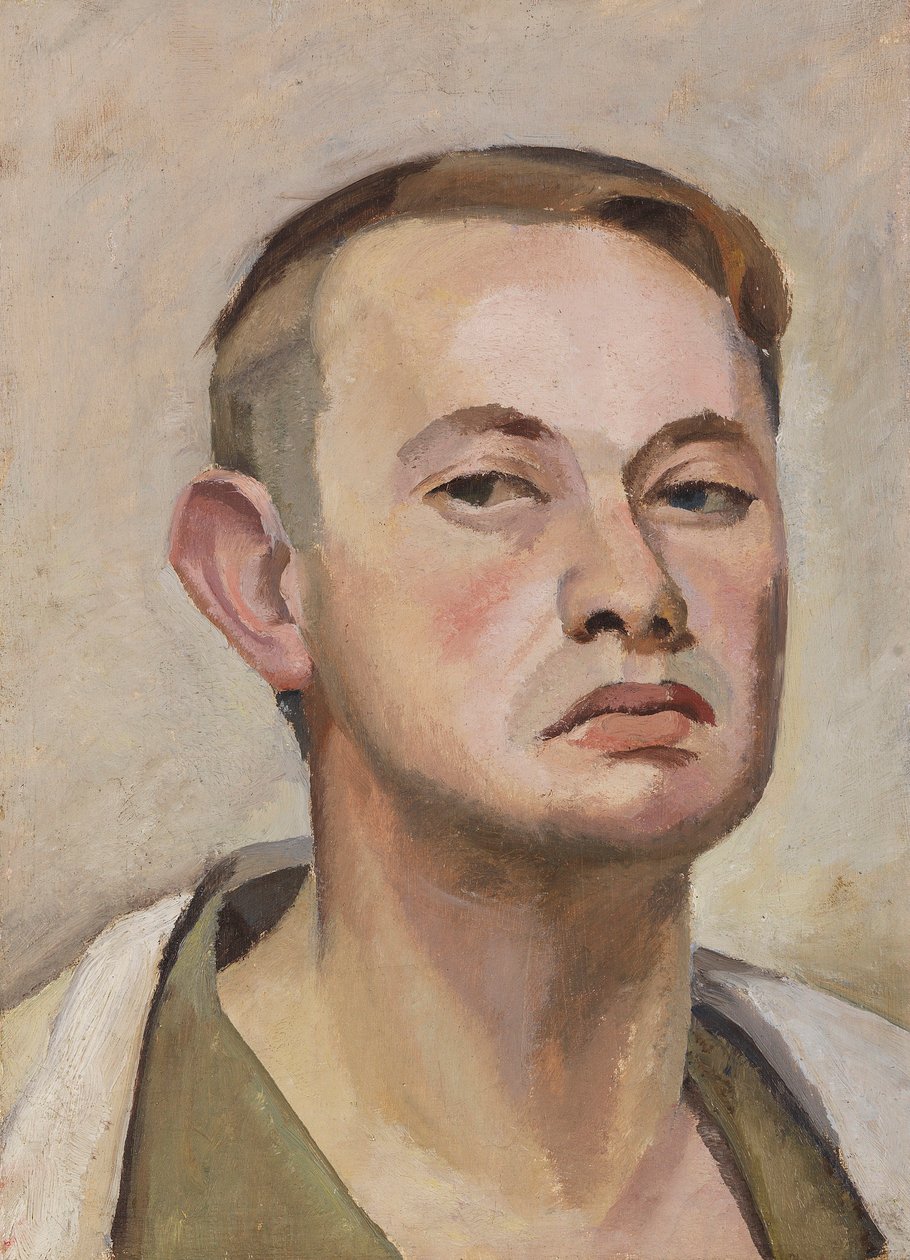 Omakuva, c. 1925. tekijältä Karl Tratt