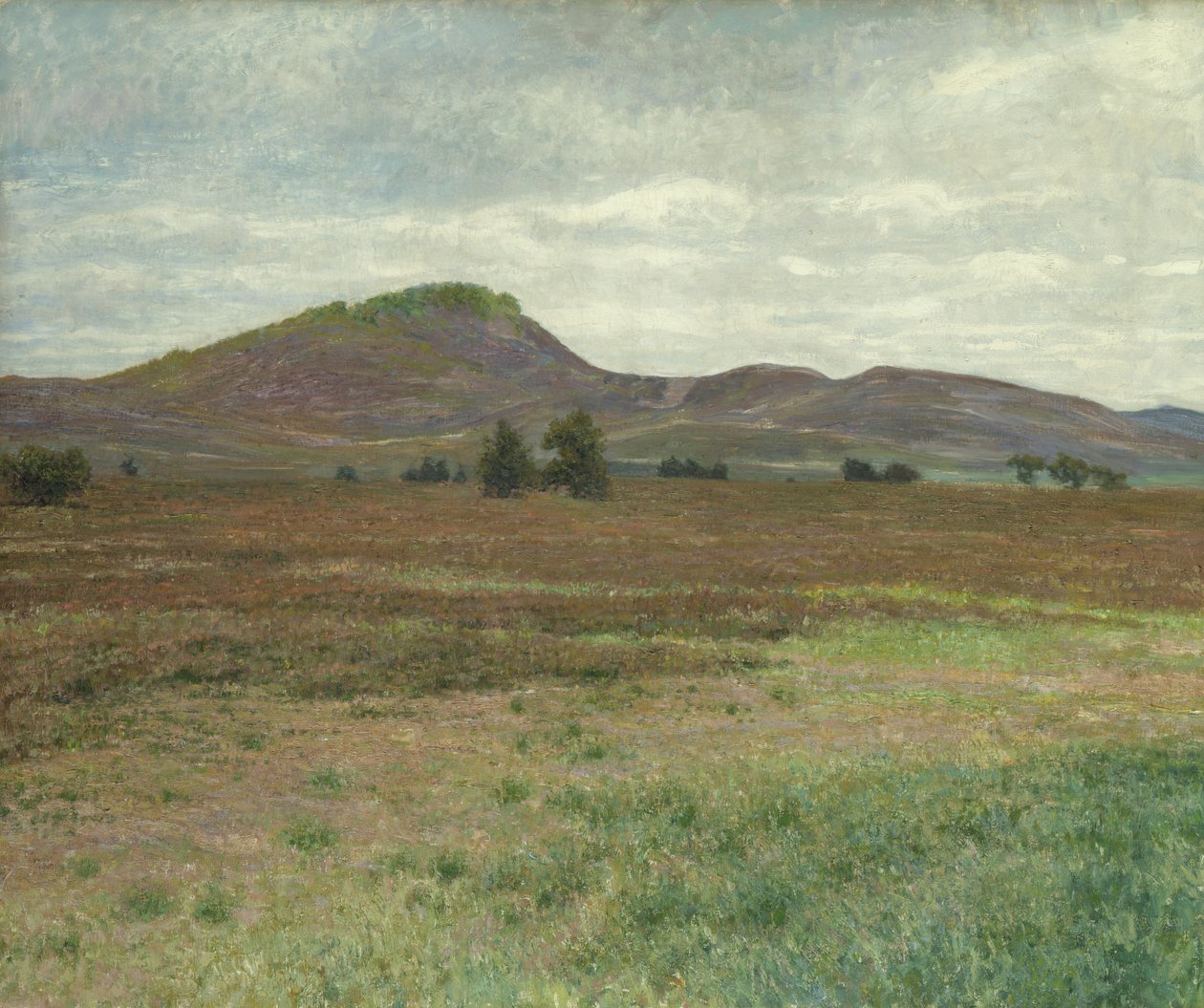Maisema lähellä Harburgia (öljy kankaalle) tekijältä Karl Wilhelm Arthur Illies