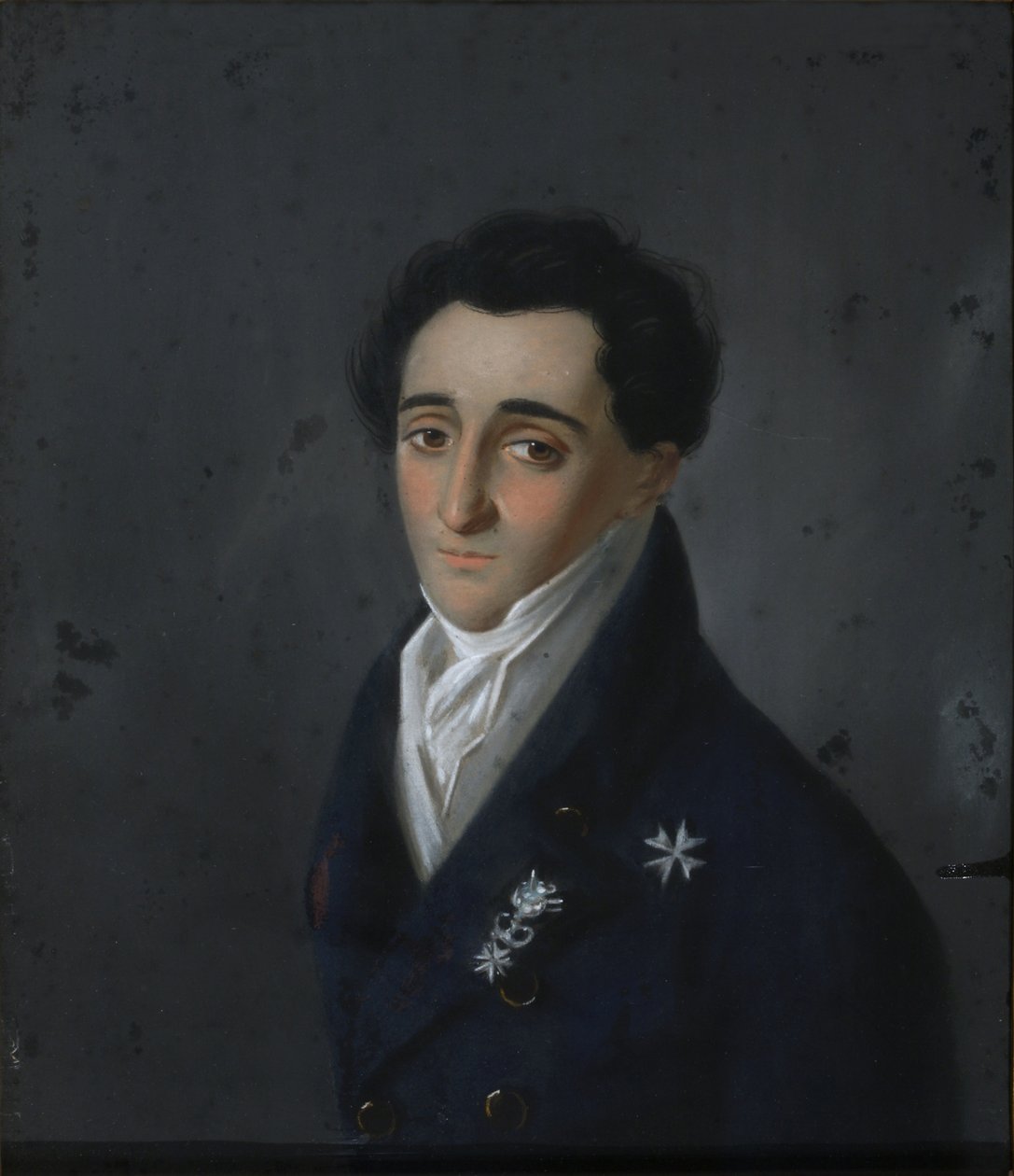 Christofor Ekimovichin edustajien muotokuva - Lazarevin 1789-1871, 1820 tekijältä Karl Wilhelm Bardou
