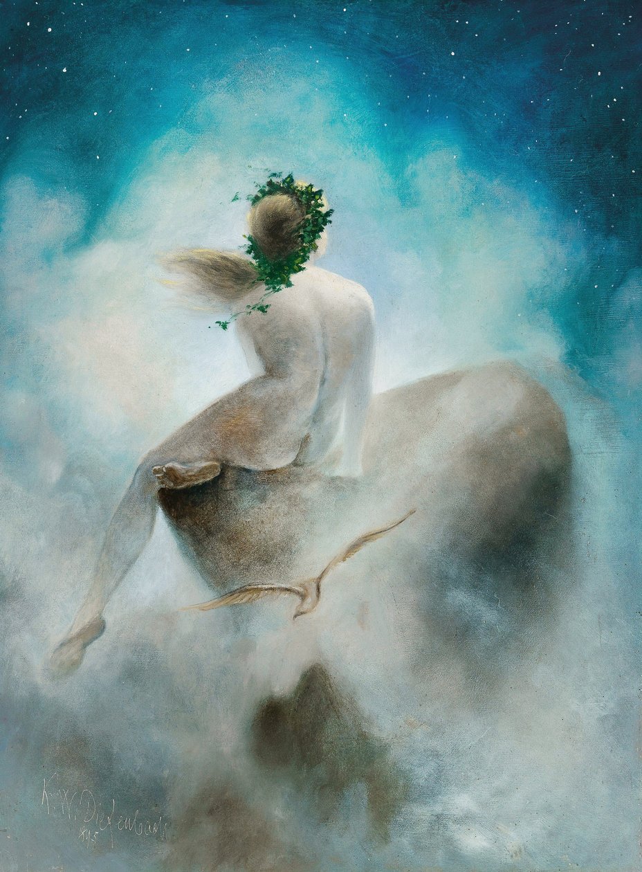 Kysymys tähdille, 1895. tekijältä Karl Wilhelm Diefenbach