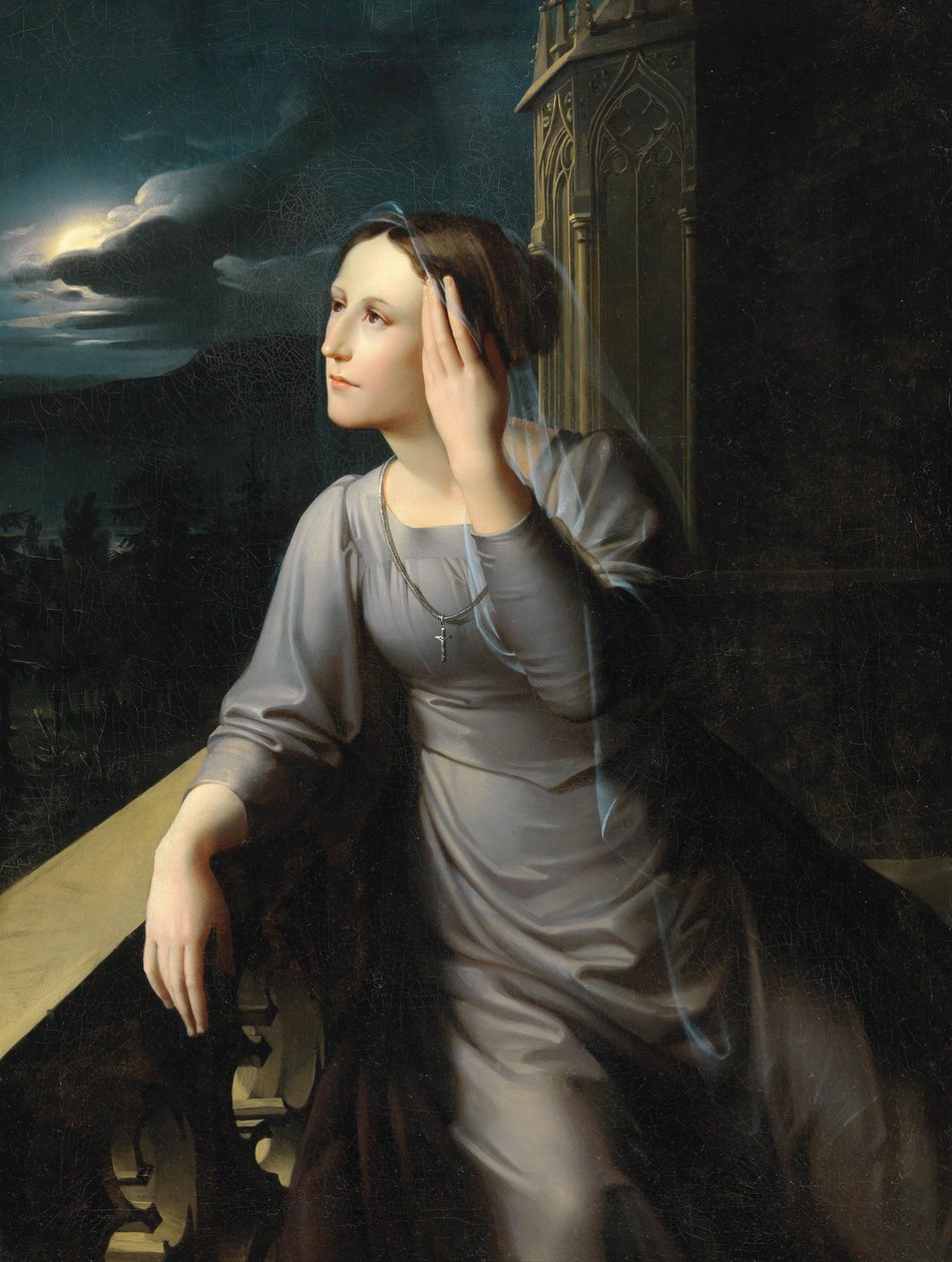 Katse kaukaisuuteen, 1800-luvun ensimmäinen neljännes. tekijältä Karl Wilhelm Wach