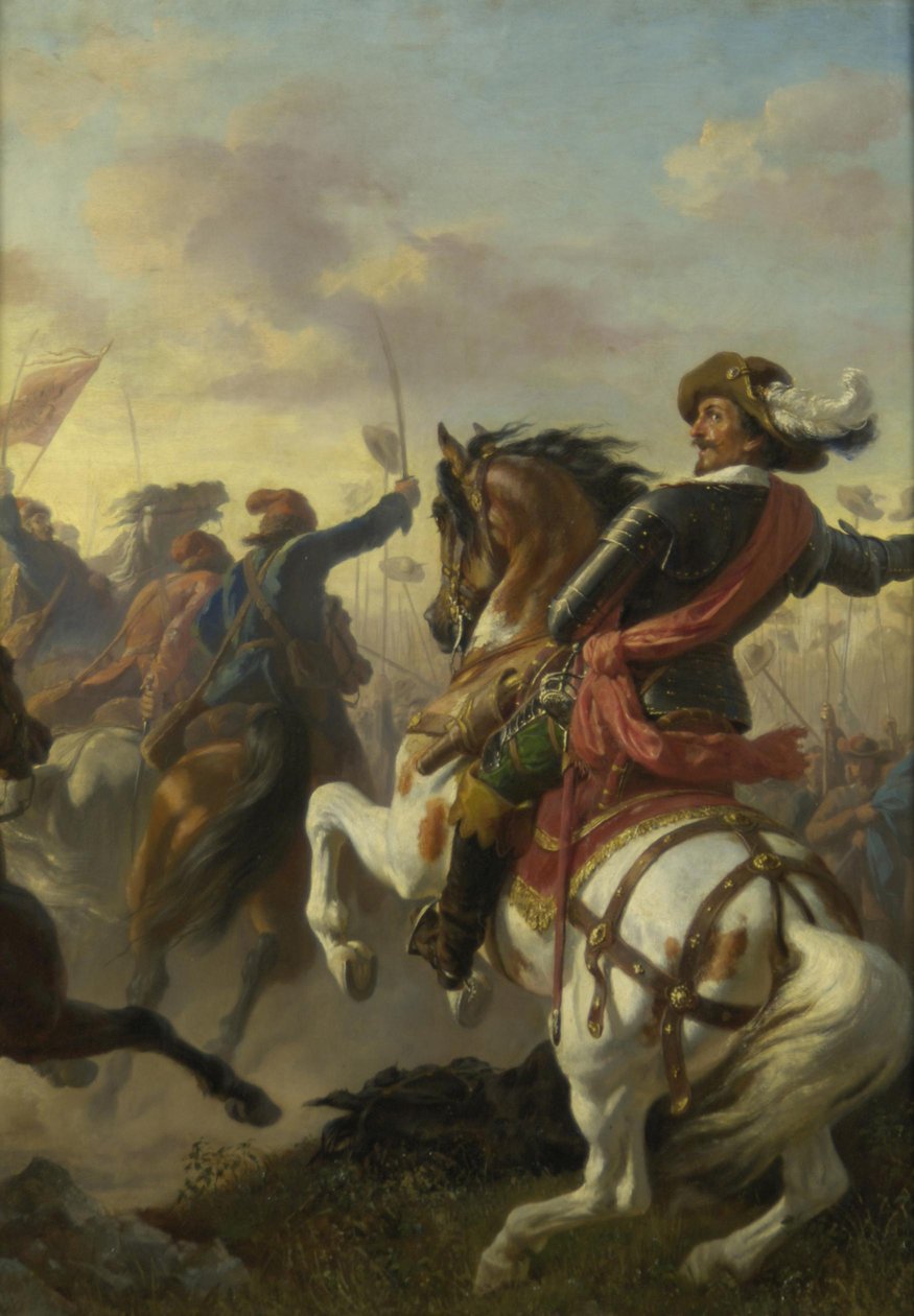 Boucquoin voitto Zablatissa (Budweis) 1619 tekijältä Karl von Blaas