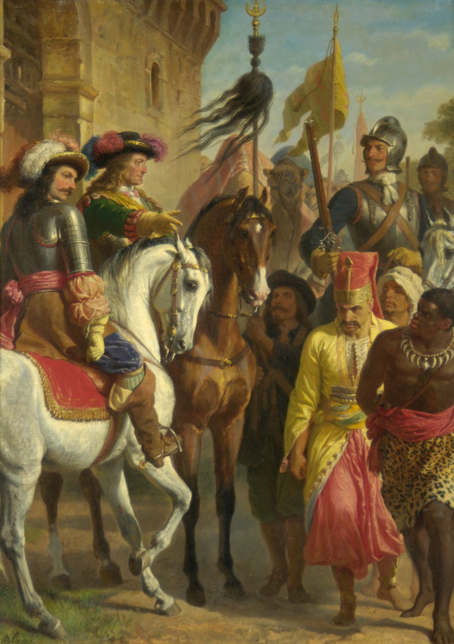 Levencin taistelu 1664 tekijältä Karl von Blaas