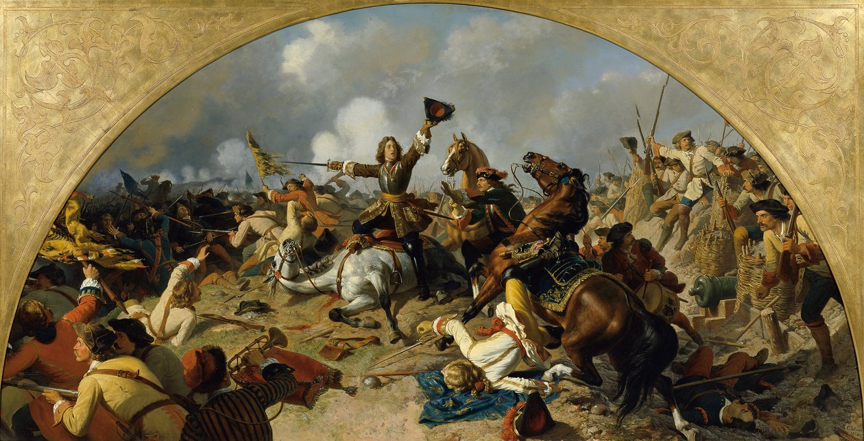 Torinon taistelu 1706 tekijältä Karl von Blaas