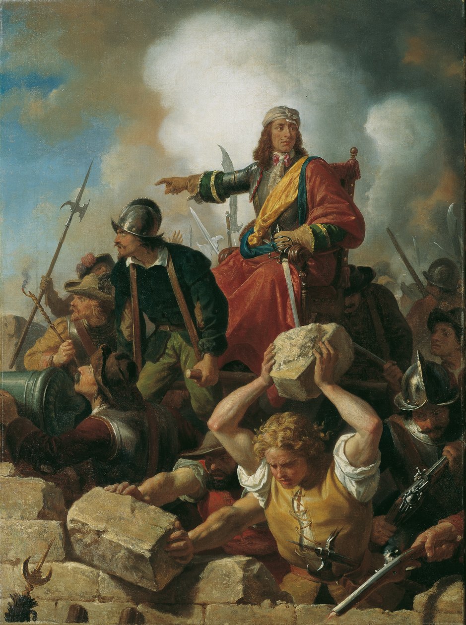 Wienin puolustaminen turkkilaisia ​​vastaan ​​vuonna 1683 tekijältä Karl von Blaas