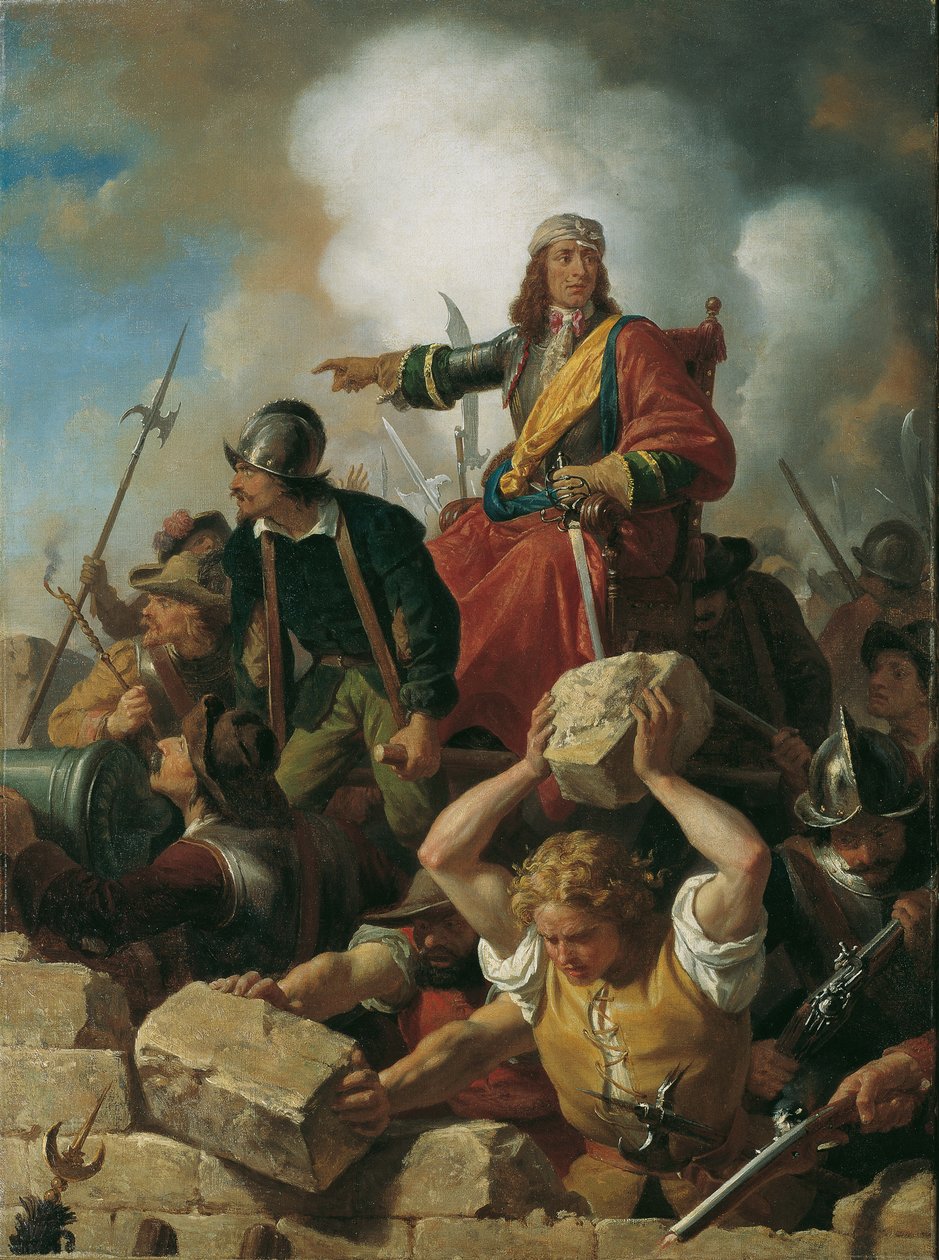 Wienin puolustus turkkilaisia vastaan, 1683, n. 1865. tekijältä Karl von Blaas