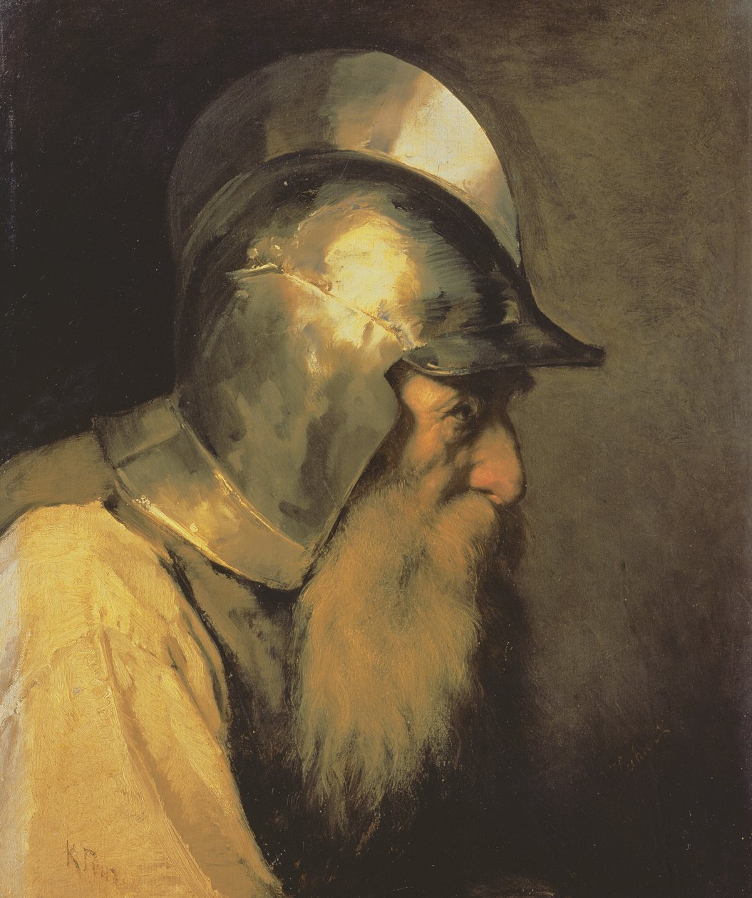 Hugenottien ajan vanha soturi, 1870 tekijältä Karlis Fridikh Huns