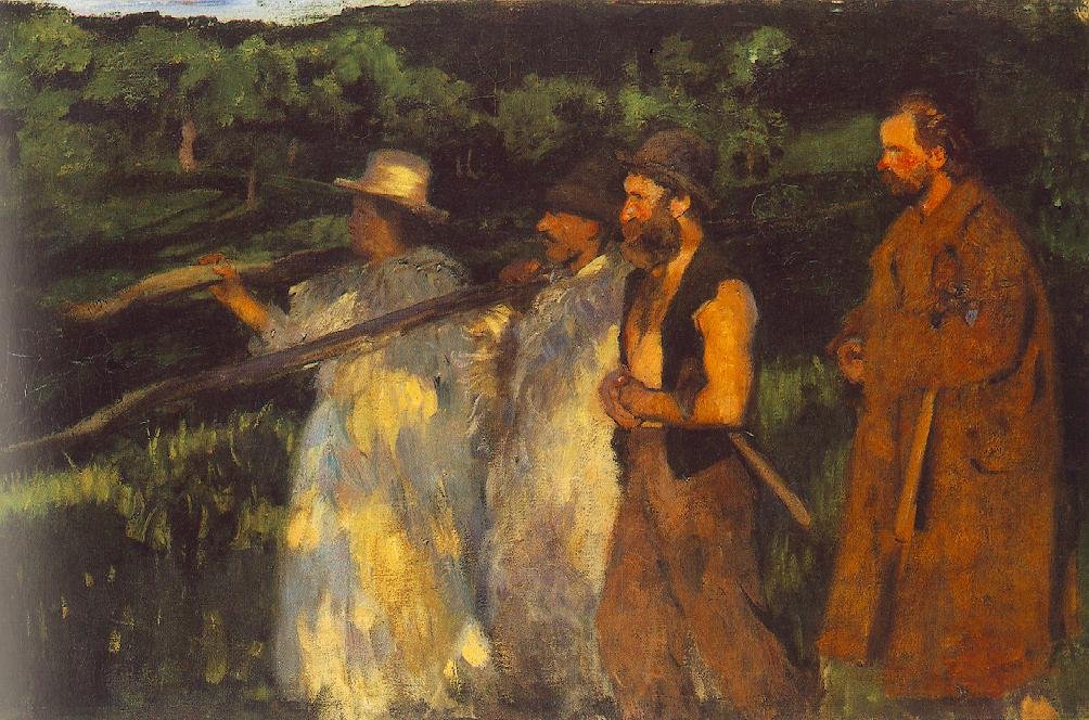 Metsämiehet palaavat kotiin tekijältä Károly Ferenczy