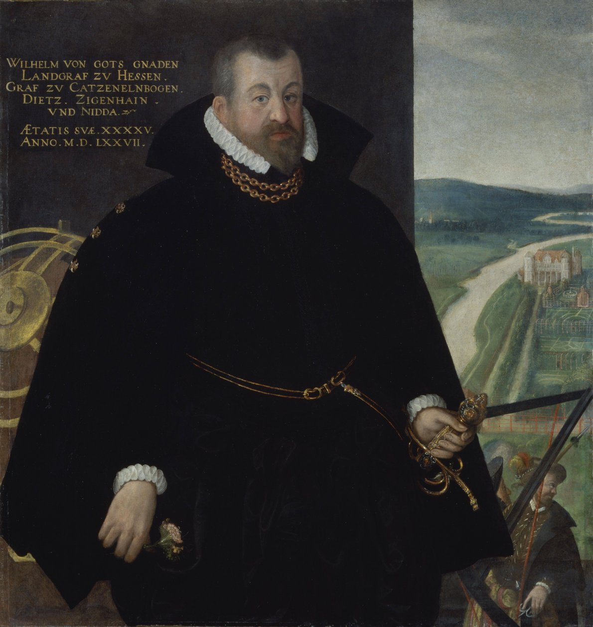 Vilhelm IV. Landgraf von Hessen-Kassel tekijältä Kaspar van der Borcht