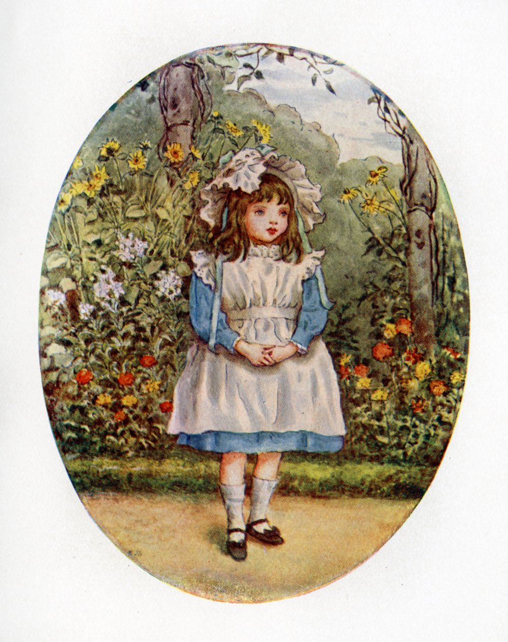 Joan Ponsonby, 1891, kirjoittanut Kate Greenaway. tekijältä Kate Greenaway