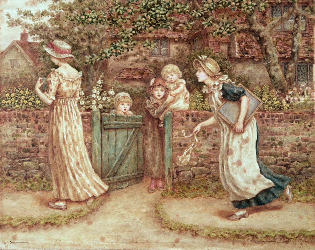 Lucy Locket menetti taskunsa tekijältä Kate Greenaway