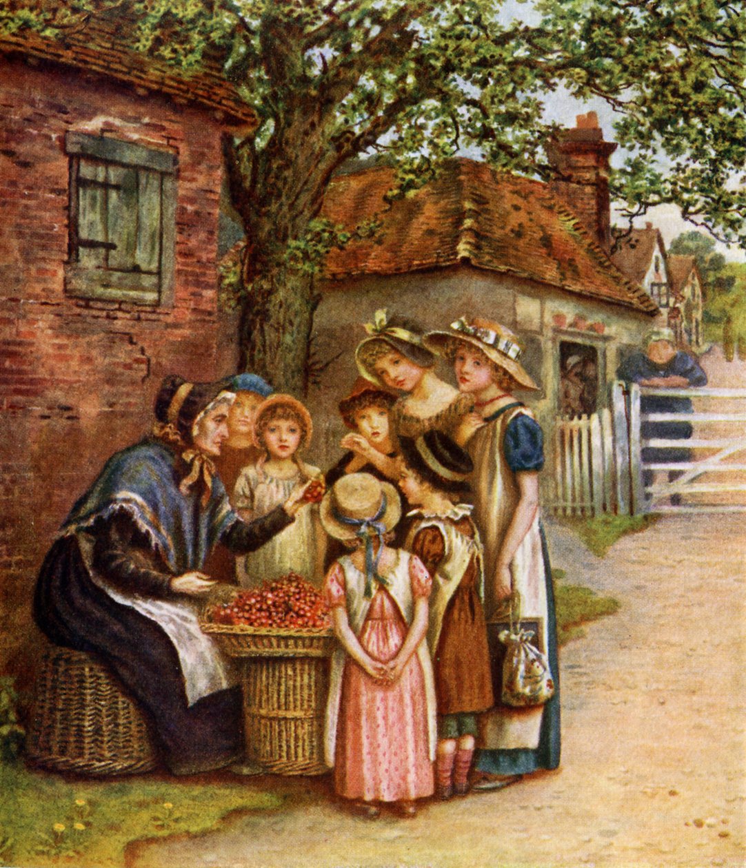Kate Greenawayn kirsikkanainen. tekijältä Kate Greenaway