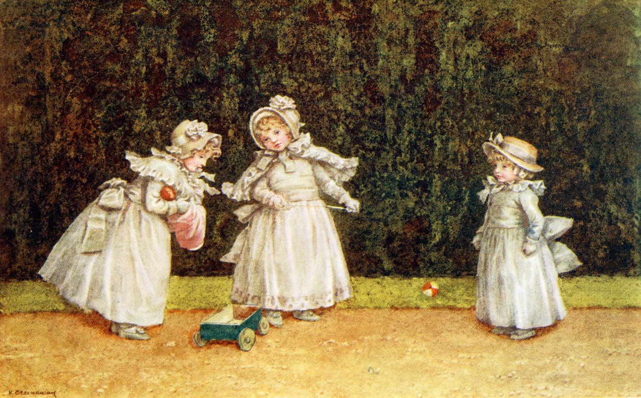 Kate Greenawayn pieni vaunu. tekijältä Kate Greenaway