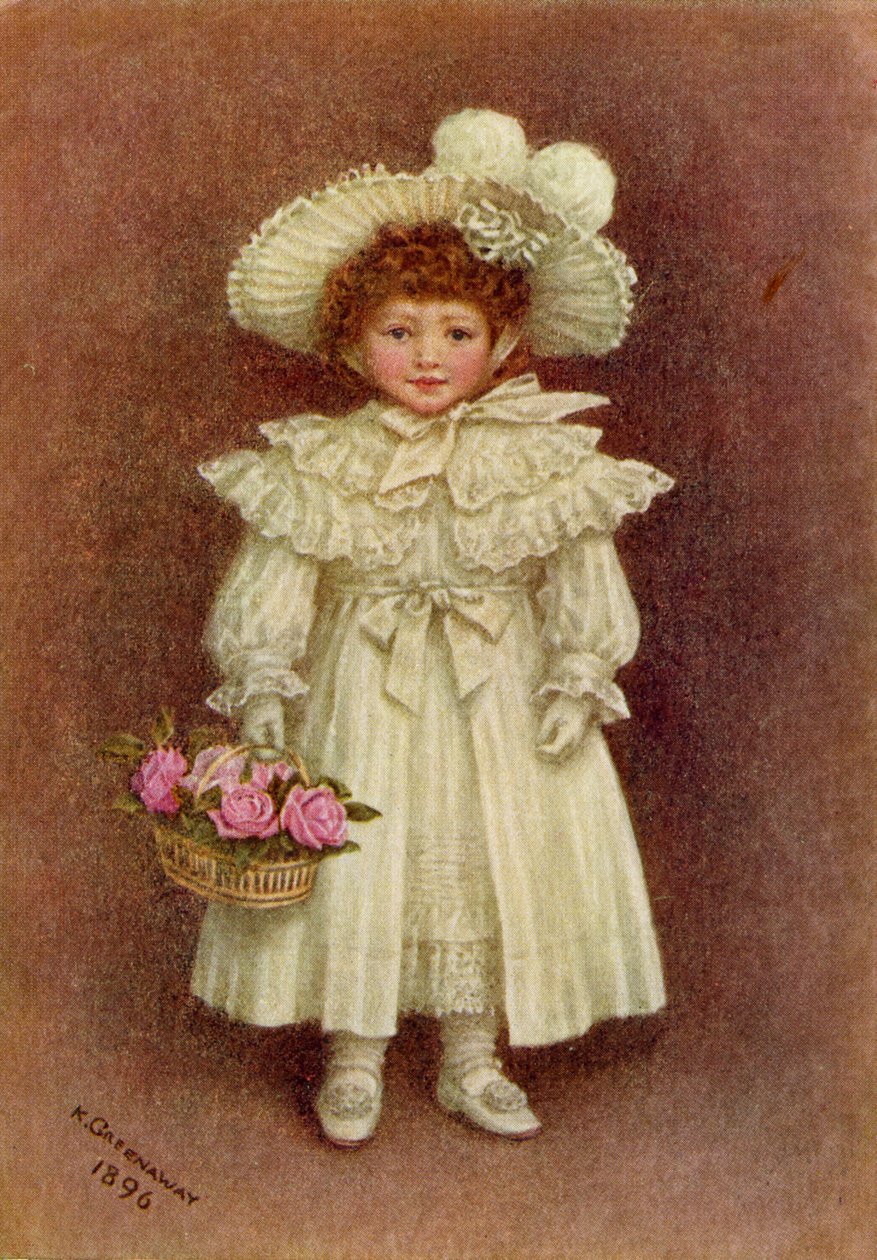 Vera Evelyn Samuel, 1896, kirjoittanut Kate Greenaway tekijältä Kate Greenaway