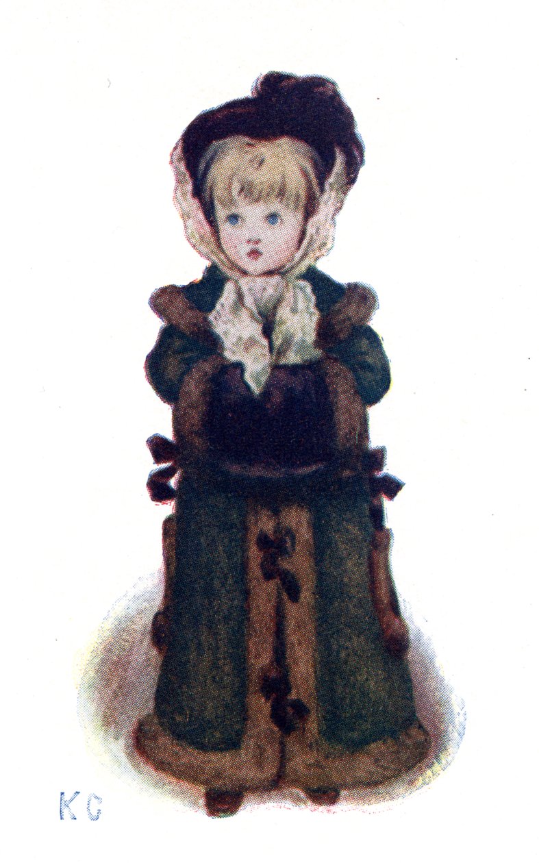 Kate Greenawayn "joulukortit". tekijältä Kate Greenaway