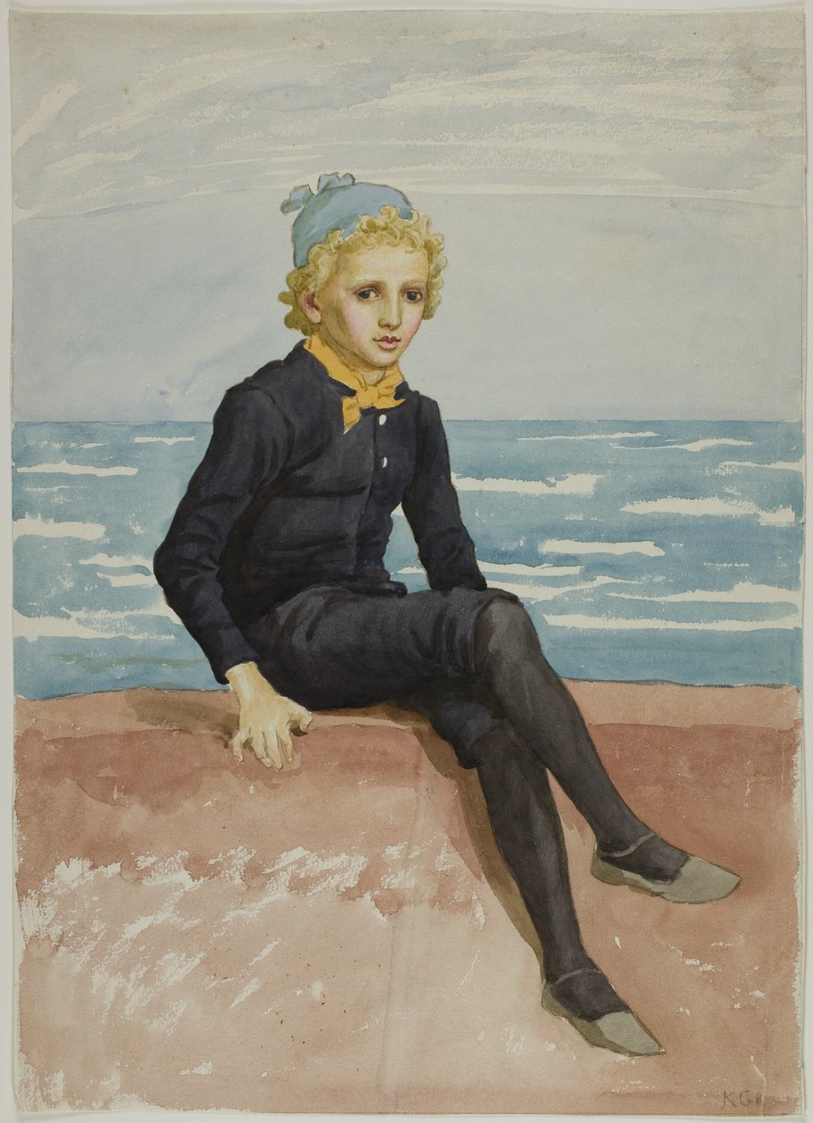 Eddie meren rannalla tekijältä Kate Greenaway