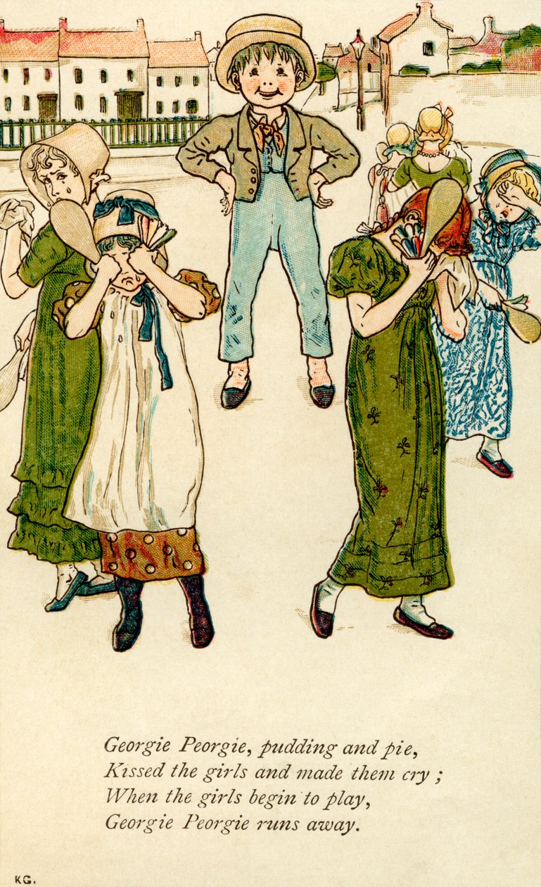 Georgie Peorgie vanukas ja tekijältä Kate Greenaway