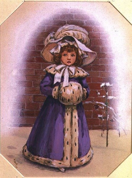 Tyttö muhvilla tekijältä Kate Greenaway
