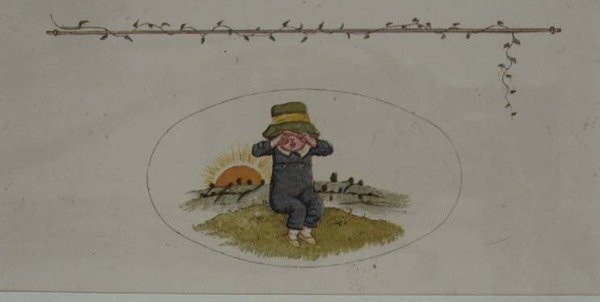 Uninen, elokuvasta "Päivä lapsen elämässä" tekijältä Kate Greenaway