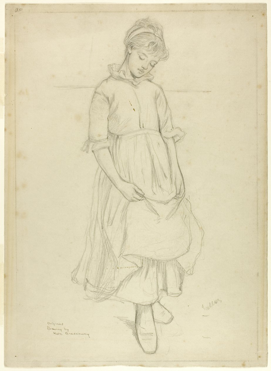 Pysyvä tyttö tekijältä Kate Greenaway