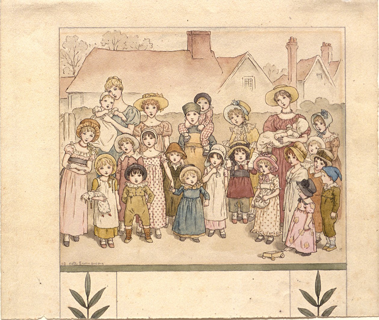 Katuesitys tekijältä Kate Greenaway