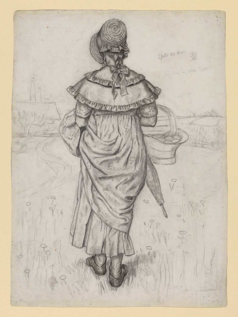 Tutkielma teokseen "Ikkunan alla" tekijältä Kate Greenaway