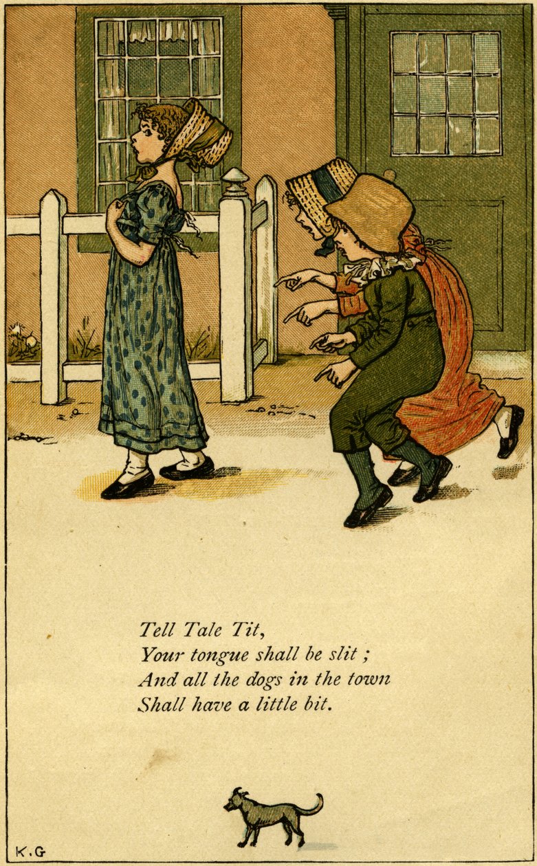Kerro Tale Tit lastentarha tekijältä Kate Greenaway