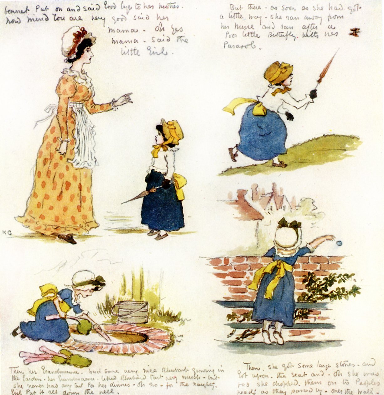 Kukat tekijältä Kate Greenaway
