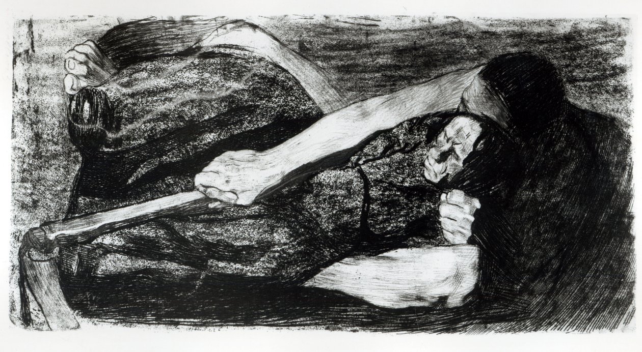 Inspiraatio, 1905 tekijältä Käthe Kollwitz