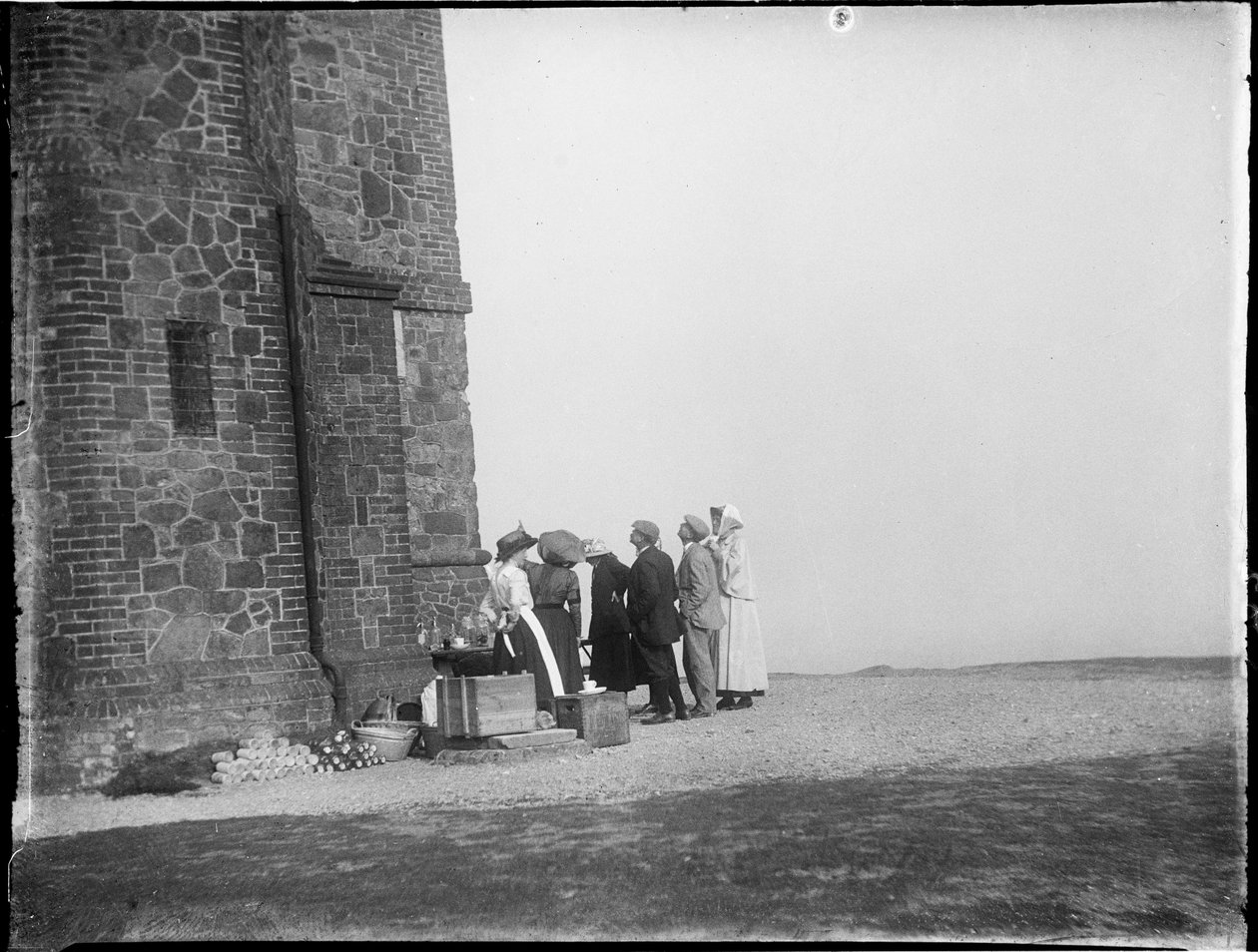 Leith Hill Tower, Leith Hill, Wotton, Mole Valley, Surrey, 25.5.1912 (b/w kuva) tekijältä Katherine Jean Macfee