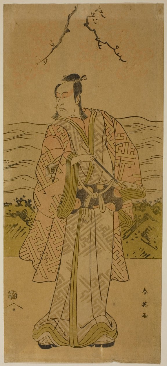 Näyttelijä Ichikawa Omezo I tekijältä Katsukawa Shun