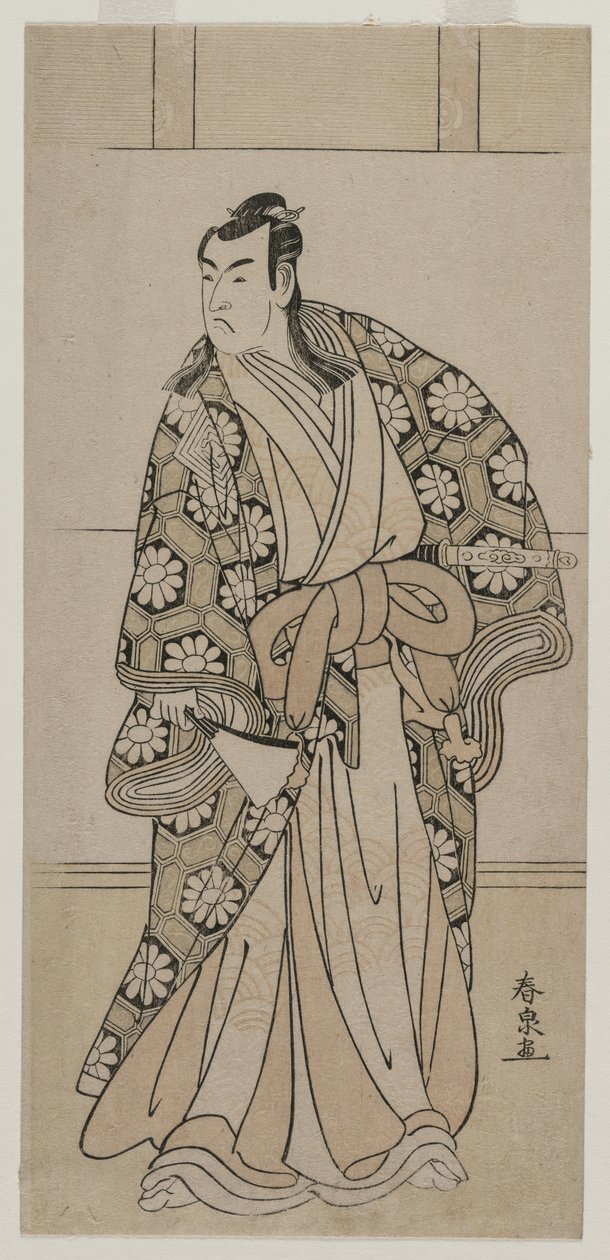 Ichikawa Monnosuke II Herrana tekijältä Katsukawa Shunkō II