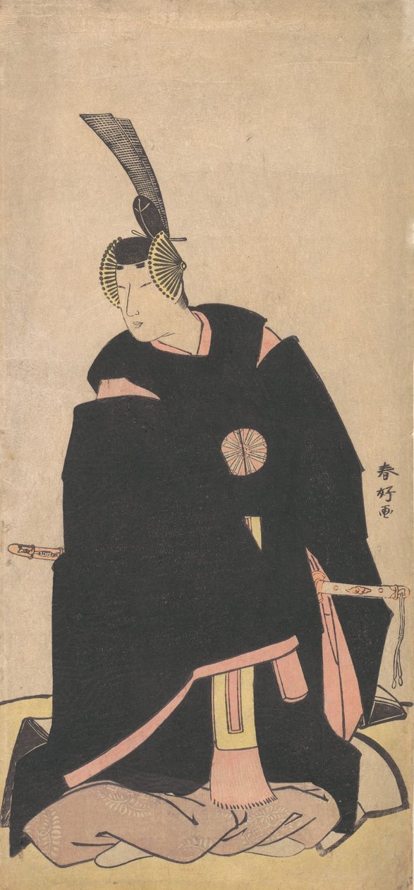Näyttelijä Nakamura Tomijuro, n. 1790. tekijältä Katsukawa Shunko