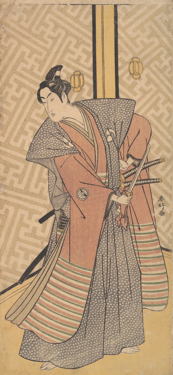 1787 Segawa Kikun tytär tekijältä Katsukawa Shunko