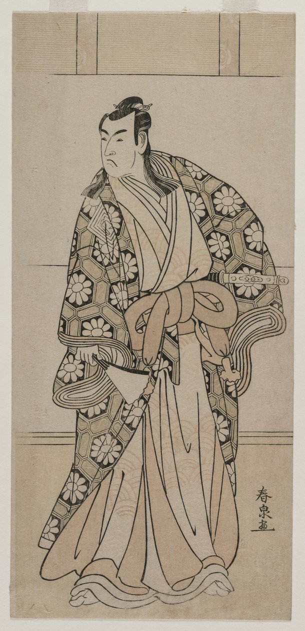 Ichikawa Monnosuke Good s Aord, 1780-luku. tekijältä Katsukawa Shunsen
