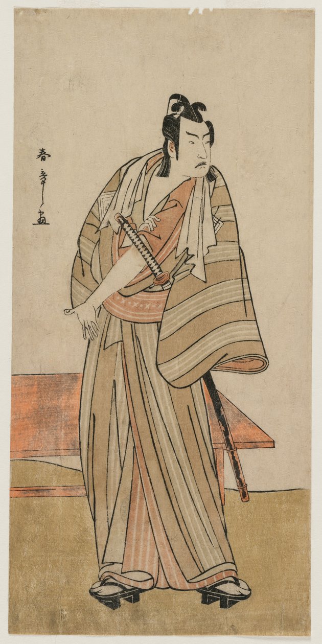 Yaozo Ichikawa on hyvä mieheksi tekijältä Katsukawa Shunsho